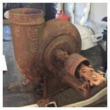 CAST IRON FORGE BLOWER CAST IRON FORGE BLOWER