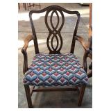 RIBBON BACK ARM CHAIR