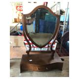 SHIELD BACK SHAVING MIRROR SHIELD BACK SHAVING MIRROR