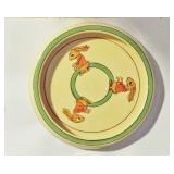 EARLY ROSEVILLE POTTERY CHIL BUNNY PLATE EARLY ROSEVILLE POTTERY CHIL BUNNY PLATE