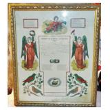 PA. 1864 FRAKTUR PA. 1864 FRAKTUR