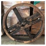 Wooden Pulley from Water Power Grist Mill