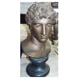 FIGURAL BUST ON STAND