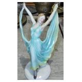 CHINA DANCING FIGURE CHINA DANCING FIGURE