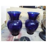 COBALT BLUE VASES