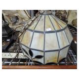 RETRO LEADED ART GLASS SHADE