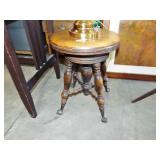CLAW FOOT PIANO STOOL CLAW FOOT PIANO STOOL