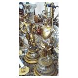 FIGURAL METAL LAMP BASES