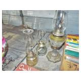 ASSORTED OIL LAMPS