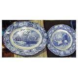 COMMEMORATIVE PLATTER & PLATE COMMEMORATIVE PLATTER & PLATE