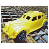 CAST IRON TAXI TOY