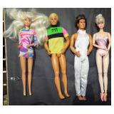 BARBIE AND KEN DOLLS