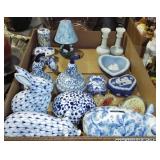 ASSORTED WEDGEWOOD AND CHINA ASSORTED WEDGEWOOD AND CHINA