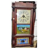 EARLY TRIPLE DECKER CLOCK EARLY TRIPLE DECKER CLOCK