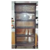 5 SECTION BOOKCASE 5 SECTION BOOKCASE