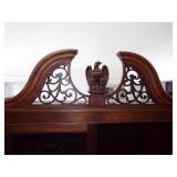 EAGLE ON BROKEN ARCH TOP OF DESK EAGLE ON BROKEN ARCH TOP OF DESK