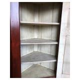 INTERIOR OF CORNER CUPBOARD INTERIOR OF CORNER CUPBOARD