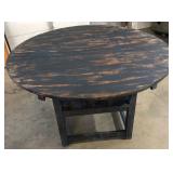 ROUND TILT TOP CHAIR TABLE