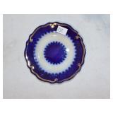 DENTON FLO BLUE SAUCER BY W.H GRINDLEY 1914-25 DENTON FLO BLUE SAUCER BY W.H GRINDLEY 1914-25