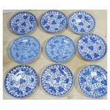 9 FLYING PHOENIX DECORATED PLATES 9 FLYING PHOENIX DECORATED PLATES