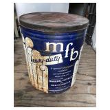 RETRO SHORTENING TIN RETRO SHORTENING TIN