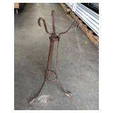 WROUGHT IRON FERN STAND WROUGHT IRON FERN STAND