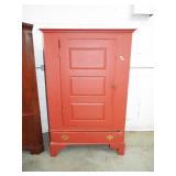 early 3 panel door cupboard