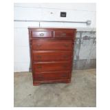 retro 2 over 4 drawer chest