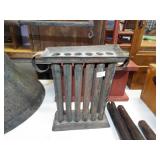 early tin candle mold early tin candle mold
