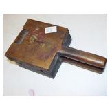 early brass sinker mold early brass sinker mold