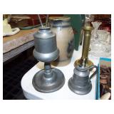pewter whale oil lamp pewter whale oil lamp