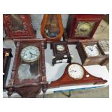 mantle and wall clocks