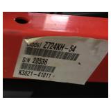 Kubota Z724KH-54 Zero-Turn Mower with Vac-Bagger