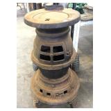 SMALL CAST IRON POT BELLY STOVE SMALL CAST IRON POT BELLY STOVE