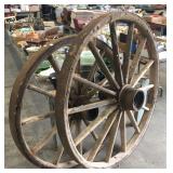 2 EARLY WAGON WHEELS 2 EARLY WAGON WHEELS