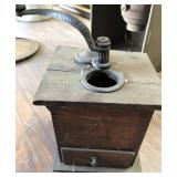 EARLY WOOD COFFEE GRINDER