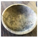 ROUND WOOD BOWL