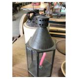 TOLEWARE CANDLE LANTERN