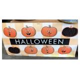 RETRO HALLOWEEN SIGN RETRO HALLOWEEN SIGN