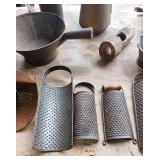 ASSORTED TOLEWARE GRATES