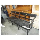 EARLY PLANK SEAT DEACONS BENCH EARLY PLANK SEAT DEACONS BENCH