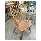 WINDSOR STYLE BOW BACK CHAIR