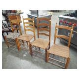 ASSORTED LADDER BACK CHAIR ASSORTED LADDER BACK CHAIR