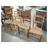 ASSORTED LADDER BACK CHAIR