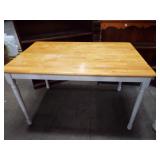 TURNED LEG WORK TABLE TURNED LEG WORK TABLE
