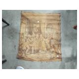 EARLY WOVEN TAPESTRY EARLY WOVEN TAPESTRY