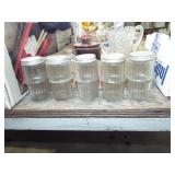 SELLERS CABINET SPICE JARS