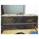 WOODEN DROP FRONT TOOL BOX WOODEN DROP FRONT TOOL BOX