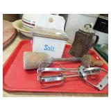 SALT BOX AND KITCHEN WARE SALT BOX AND KITCHEN WARE