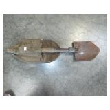 ENTRENCHING TOOL UNFOLDED ENTRENCHING TOOL UNFOLDED